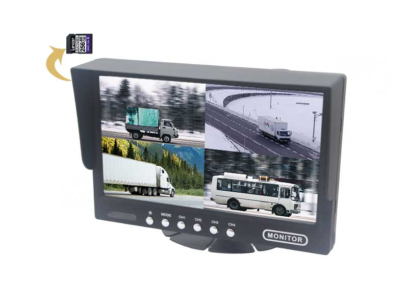 Aotop CM-700HQ 7 Inch AHD Quad DVR Monitor