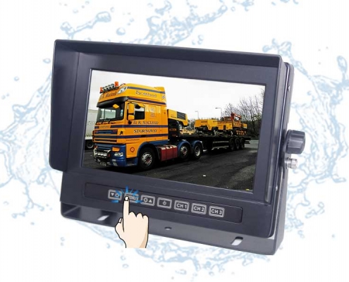 Waterproof AHD Monitor 7 Inch CM-708W-AHD