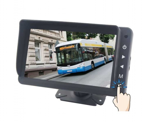 7 Inch AHD LCD Monitor With Touch Button CM-718M-AHD