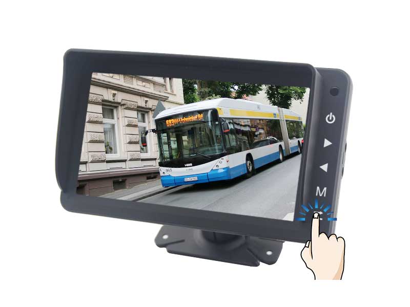 7 Inch AHD LCD Monitor With Touch Button CM-718M-AHD