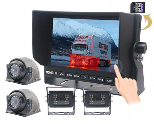 Truck HD Blind Spot Detection Camera Monitor System