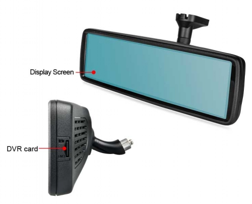 T91 Smart Dual DVR Mirror (2)