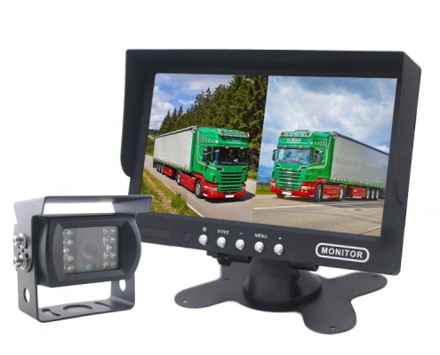 Aotop RCS-700HQ2 7″ Monitor System with 2 Cameras input