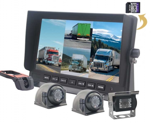 Aotop RCS-1010HQ AHD Quad Monitor solution with max. 4 cameras input