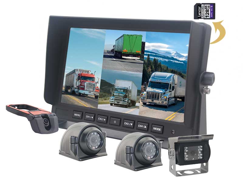 Aotop RCS-1010HQ AHD Quad Monitor solution with max. 4 cameras input