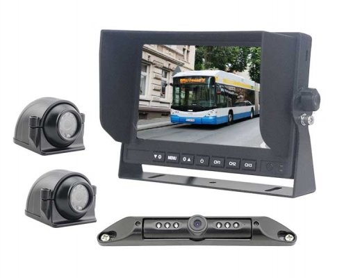 7" Rear View Monitor System with 3 Cameras RCS-709M-Aotop