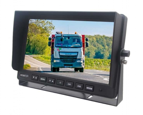 CM-1010M 10.1 Inch Vehicle Monitor with 2AV Inputs,aotop