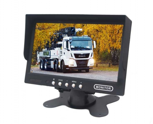 CM-700M 7 Inch Car LCD Monitor with 2AV Inputs,aotop