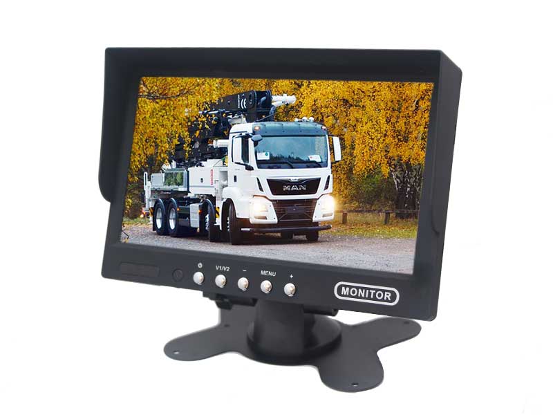 CM-700M 7 Inch Car LCD Monitor with 2AV Inputs,aotop