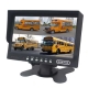 CM-700MQ 7 Inch Quad Monitor for Enhanced Truck Safety，aotop