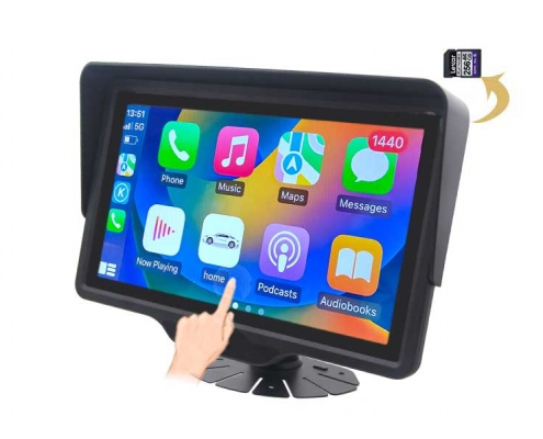 10.1inch CarPlay Monitor Built-in DVR 4CH recording, aotop CarPlay Monitor, touch screen